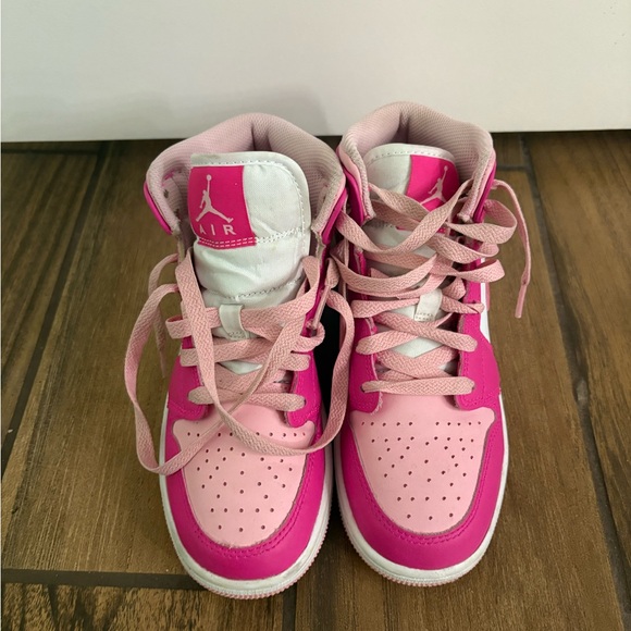 Jordan Other - Jordan Kids Pink High-Top Sneakers